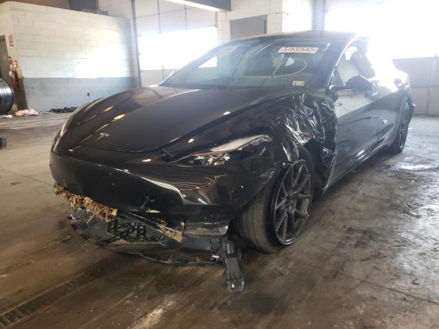 Photo 9 from auction – 2021 TESLA MODEL 3 with VIN 5YJ3E1EBXMF031438