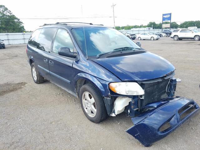 DODGE GRAND CARA 2005 with VIN 1D4GP24R95B114107 - Photo from auction