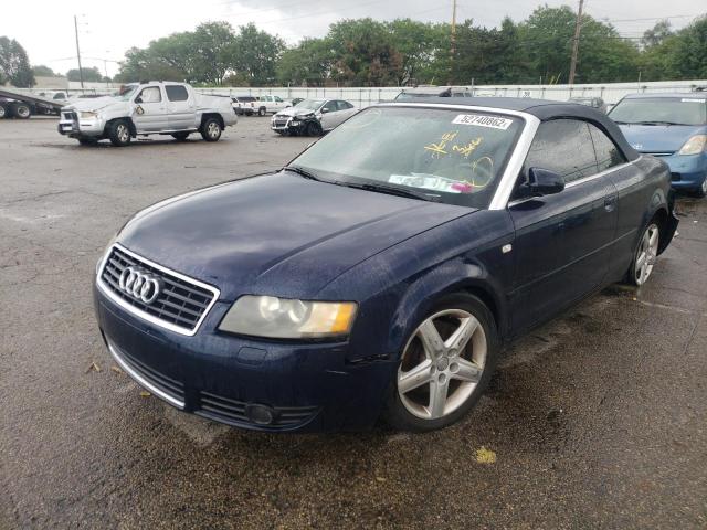 Photo 2 from auction – 2004 AUDI A4 QUATTRO with VIN WAUDT48H34K017862