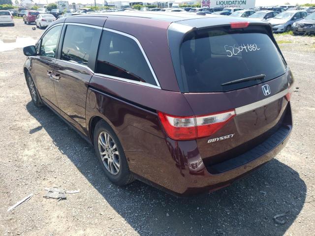 Photo 3 from auction – 2012 HONDA ODYSSEY EX with VIN 5FNRL5H65CB506773
