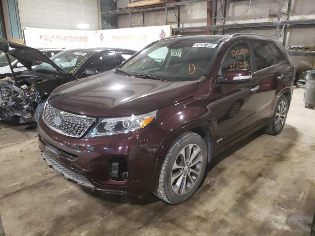 Photo 2 from auction – 2014 KIA SORENTO SX with VIN 5XYKWDA76EG535796