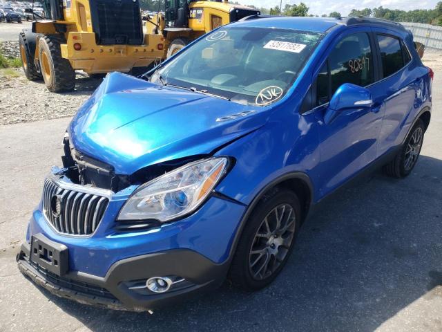Photo 2 from auction – 2016 BUICK ENCORE SPO with VIN KL4CJ1SM1GB597796