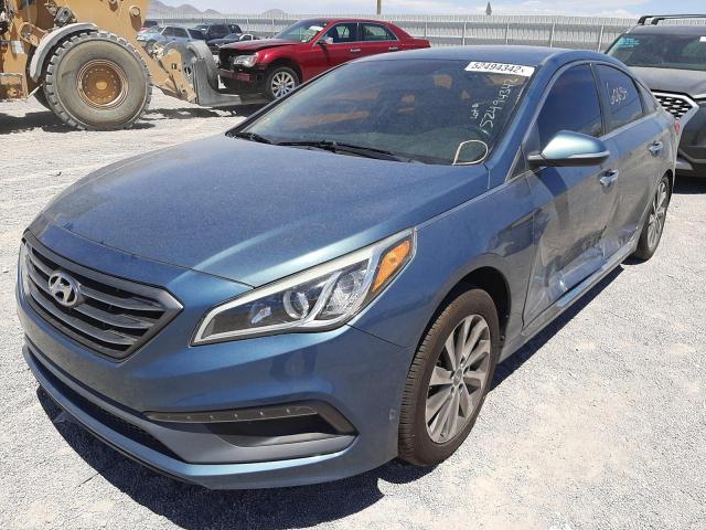 Photo 2 from auction – 2016 HYUNDAI SONATA SPO with VIN 5NPE34AF5GH360269