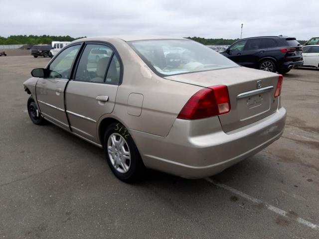 Photo 3 from auction – 2002 HONDA CIVIC LX with VIN 2HGES16512H561154
