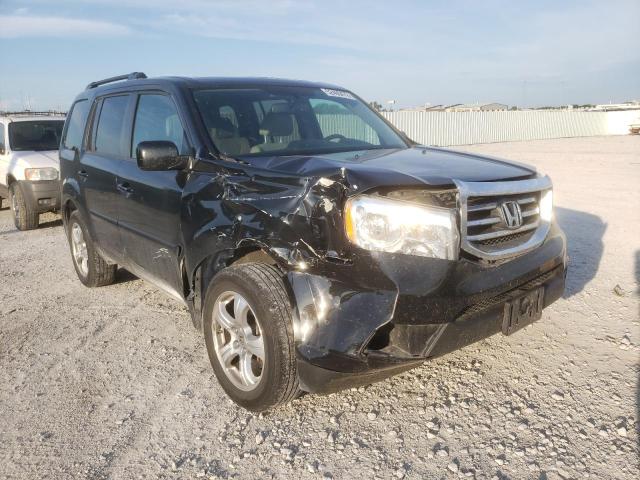 HONDA PILOT EXL 2013 with VIN 5FNYF4H65DB011181 - Photo from auction