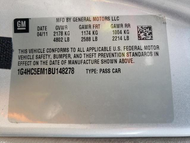 Photo 10 from auction – 2011 BUICK LUCERNE CX with VIN 1G4HC5EM1BU148278