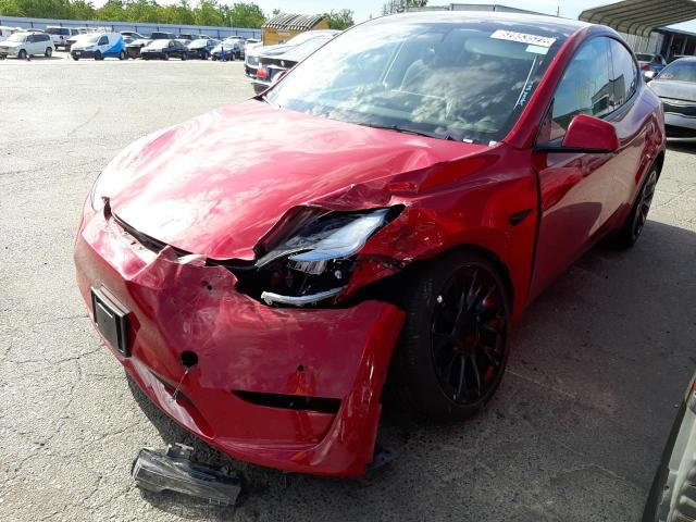 Photo 2 from auction – 2022 TESLA MODEL Y with VIN 7SAYGDEE3NF386824
