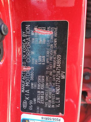 Photo 10 from auction – 2010 KIA SOUL + with VIN KNDJT2A21A7148609