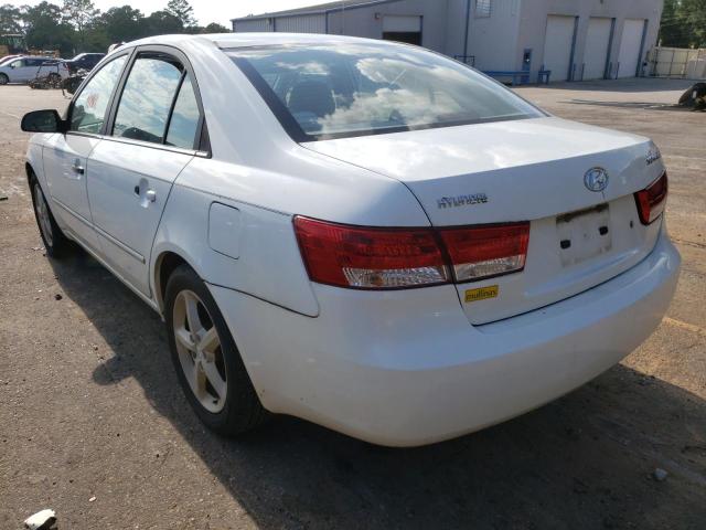 Photo 3 from auction – 2007 HYUNDAI SONATA GLS with VIN 5NPET46CX7H222886
