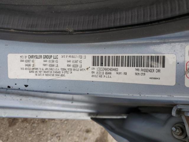 Photo 10 from auction – 2013 DODGE AVENGER SE with VIN 1C3CDZAB0DN654063