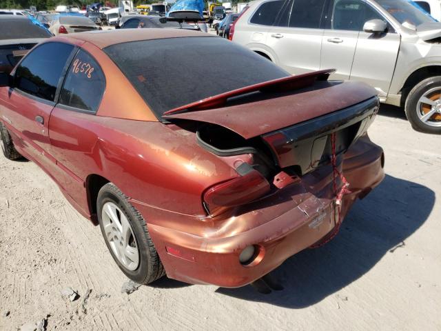 Photo 9 from auction – 2000 PONTIAC SUNFIRE SE with VIN 1G2JB1248Y7197348
