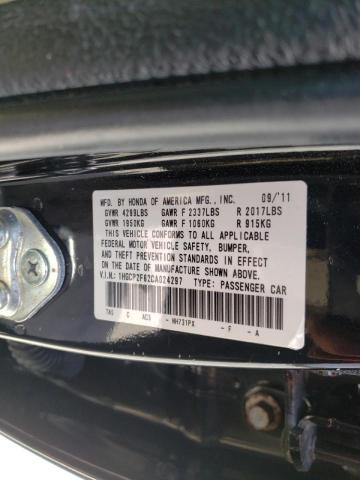 Photo 10 from auction – 2012 HONDA ACCORD SE with VIN 1HGCP2F62CA024297