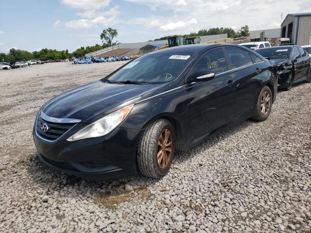 Photo 2 from auction – 2014 HYUNDAI SONATA GLS with VIN 5NPEB4AC8EH823706