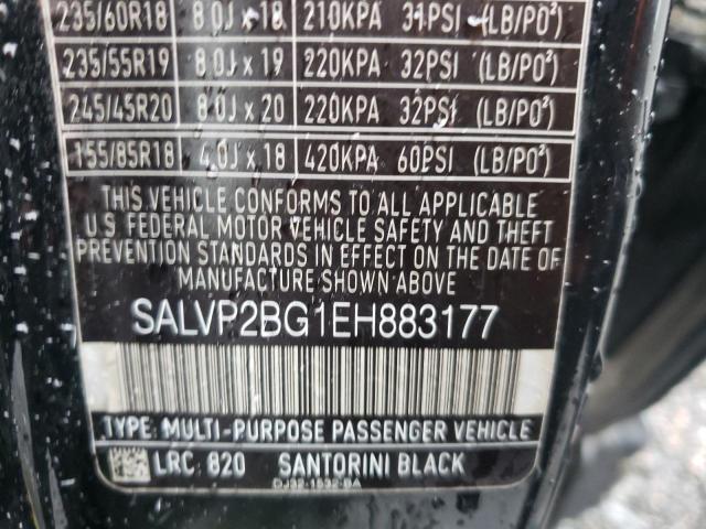 Photo 10 from auction – 2014 LAND ROVER RANGE ROVE with VIN SALVP2BG1EH883177