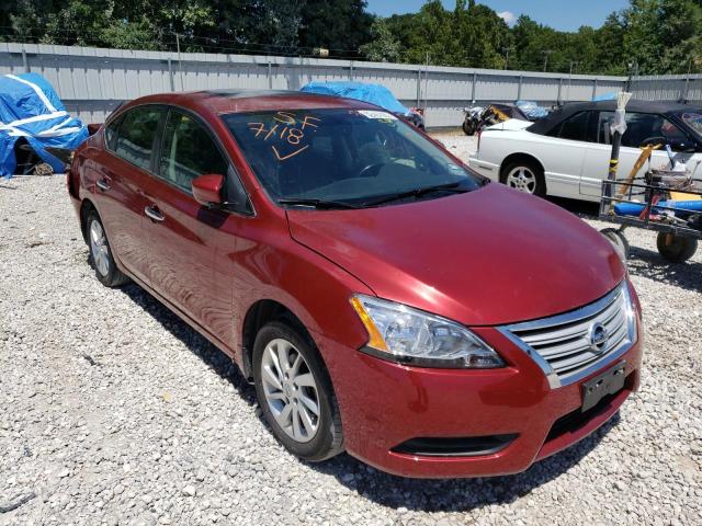 NISSAN SENTRA S 2015 with VIN 3N1AB7AP1FY329066 - Photo from auction
