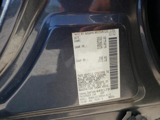 Photo 10 from auction – 2013 NISSAN ALTIMA 2.5 with VIN 1N4AL3AP5DN489129
