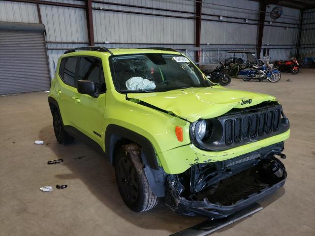 JEEP RENEGADE S 2018 with VIN ZACCJBAB9JPH73065 - Photo from auction