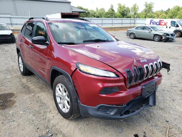 JEEP CHEROKEE S 2016 with VIN 1C4PJMAB9GW309766 - Photo from auction