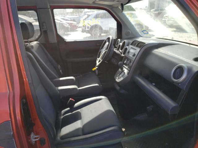 Photo 5 from auction – 2004 HONDA ELEMENT EX with VIN 5J6YH28524L032955
