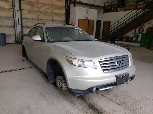 INFINITI FX35 2006 with VIN JNRAS08U06X100654 - Photo from auction