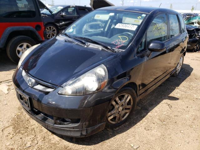 Photo 2 from auction – 2007 HONDA FIT S with VIN JHMGD38697S051328