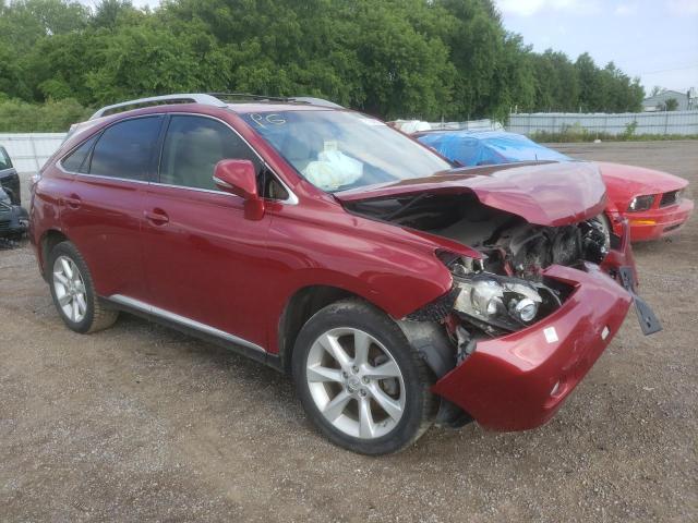 LEXUS RX 350 2010 with VIN JTJBK1BAXA2007121 - Photo from auction