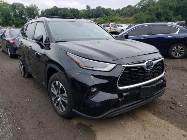TOYOTA HIGHLANDER 2021 с VIN 5TDHBRCH7MS535154 - Фото с аукциона