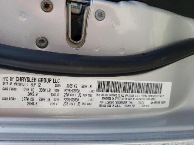 Photo 10 from auction – 2013 RAM 1500 SLT with VIN 1C6RR7LT3DS505849