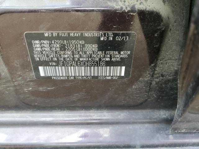 Photo 10 from auction – 2013 SUBARU IMPREZA SP with VIN JF1GPAL6XDH855186