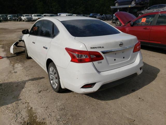 Photo 3 from auction – 2016 NISSAN SENTRA S with VIN 3N1AB7APXGY288633