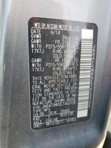 Photo 10 from auction – 2014 NISSAN JUKE S with VIN JN8AF5MR0ET450735