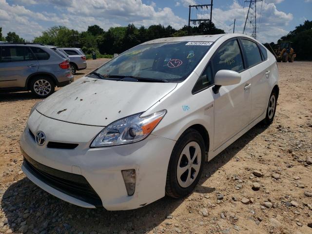 Photo 2 from auction – 2014 TOYOTA PRIUS with VIN JTDKN3DU2E0383651
