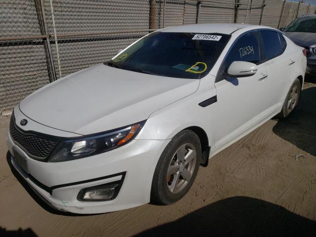 Photo 2 from auction – 2015 KIA OPTIMA LX with VIN KNAGM4A71F5559247