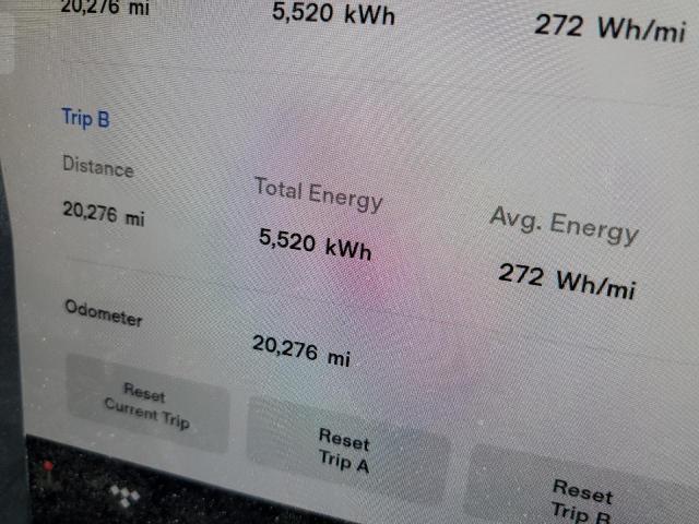 Photo 8 from auction – 2020 TESLA MODEL Y with VIN 5YJYGDEE0LF051479