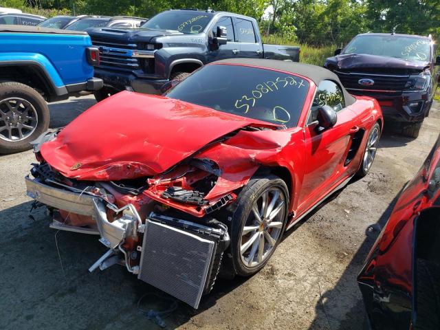 Photo 2 from auction – 2017 PORSCHE BOXSTER S with VIN WP0CB2A87HS240976
