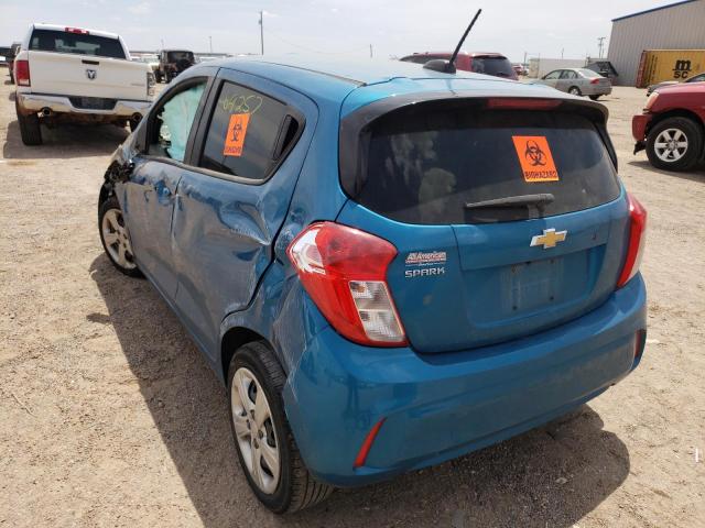 Photo 3 from auction – 2019 CHEVROLET SPARK LS with VIN KL8CB6SA8KC797401