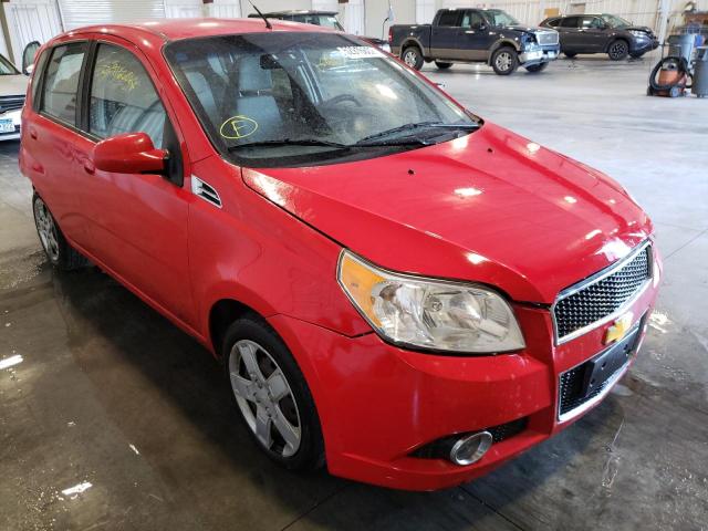 CHEVROLET AVEO LT 2011 with VIN KL1TG6DE9BB133307 - Photo from auction