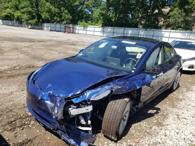 Photo 2 from auction – 2022 TESLA MODEL 3 with VIN 5YJ3E1EA9NF187351