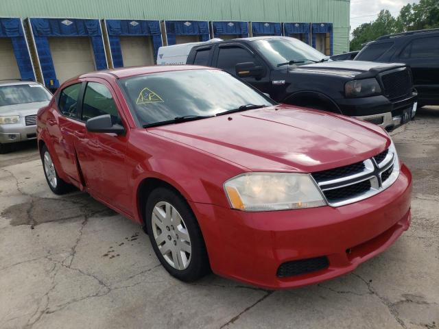 DODGE AVENGER SE 2012 with VIN 1C3CDZAB2CN165758 - Photo from auction