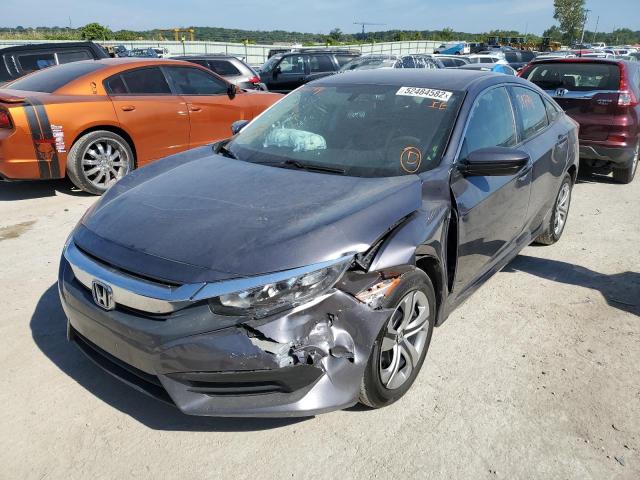 Photo 2 from auction – 2018 HONDA CIVIC LX with VIN 19XFC2F52JE203349
