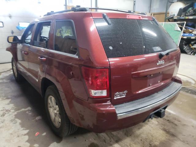Photo 3 from auction – 2009 JEEP GRAND CHER with VIN 1J8HR58P69C506704