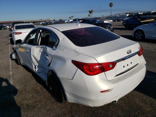 Photo 3 from auction – 2014 INFINITI Q50 BASE with VIN JN1BV7AP9EM687464