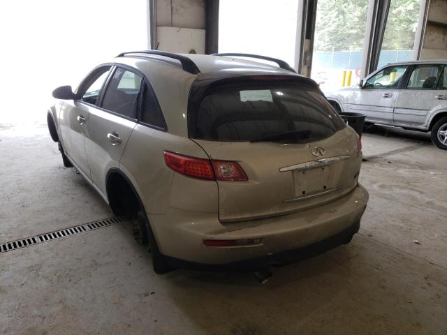 Photo 3 from auction – 2006 INFINITI FX35 with VIN JNRAS08U06X100654
