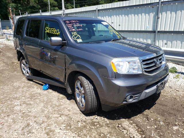 HONDA PILOT EXL 2012 with VIN 5FNYF4H59CB057943 - Photo from auction