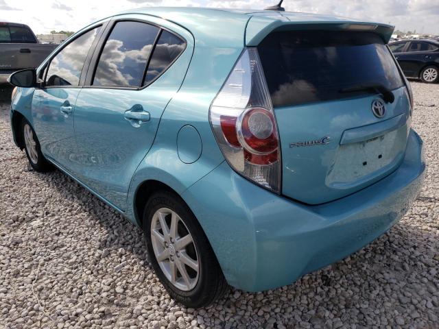 Photo 3 from auction – 2013 TOYOTA PRIUS C with VIN JTDKDTB37D1050285