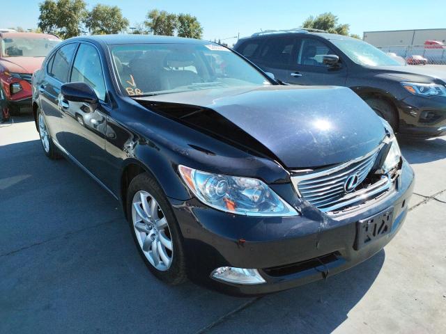 LEXUS LS 460 2007 with VIN JTHBL46F475023697 - Photo from auction