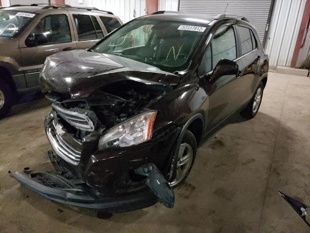Photo 2 from auction – 2015 CHEVROLET TRAX 1LT with VIN KL7CJRSB6FB135328