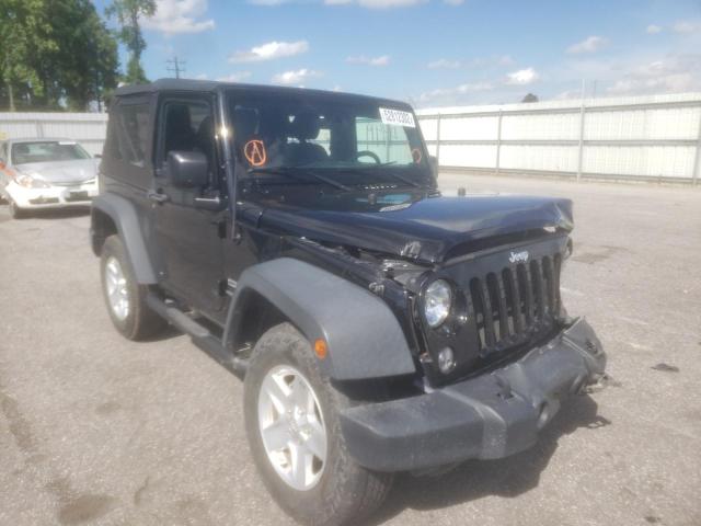 JEEP WRANGLER S 2017 with VIN 1C4AJWAG3HL578099 - Photo from auction