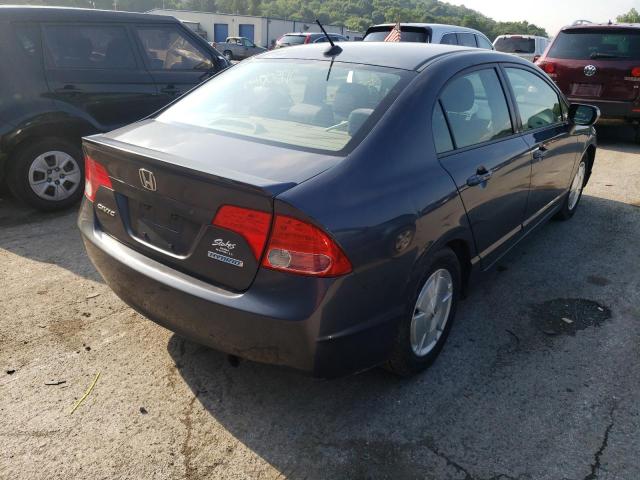Photo 4 from auction – 2007 HONDA CIVIC HYBR with VIN JHMFA36267S015083