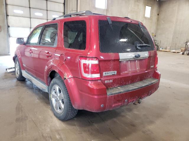 Photo 3 from auction – 2008 FORD ESCAPE LIM with VIN 1FMCU94128KC63675